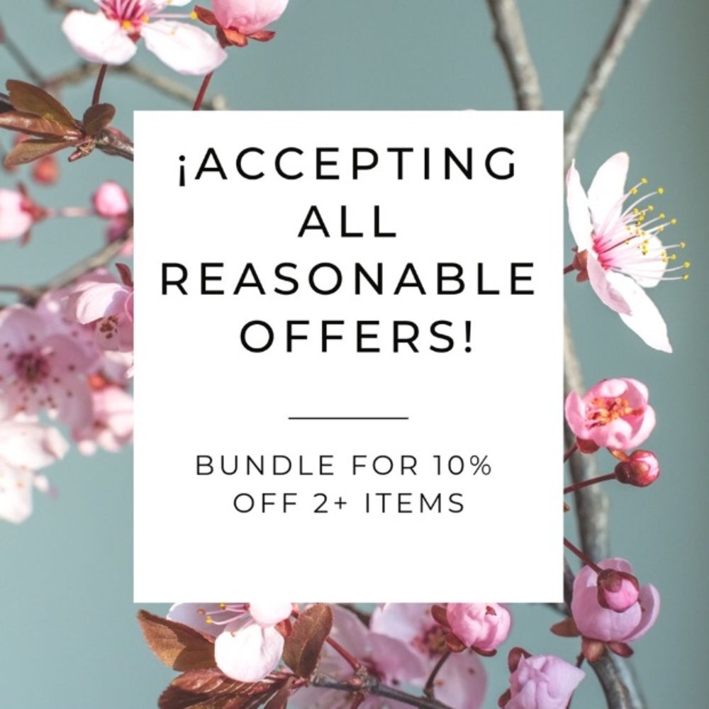 Reasonable Offers Accepted! 💕🛍💕